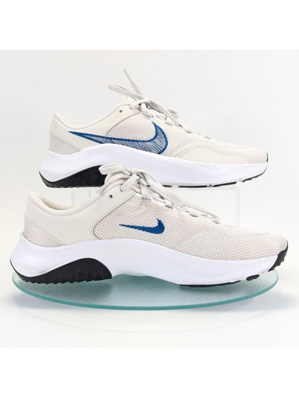 Nike Legend Essential 3 Next Natura Mens Size 10.5 White Running Shoes Sneakers - Picture 4 of 10